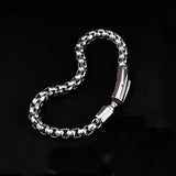 316L Stainless Steel BOX Chain Bracelet for Men Women
