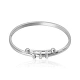 Golden 18K Cuff Bracelet Party Gift Charm Women Bangle Jewelry