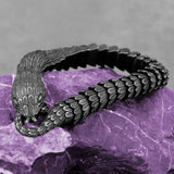 316L Stainless Steel Snake Chain Bracelet - Hip Hop Charm Biker Gothic Gift