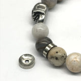 316L Stainless Steel Small Hole Beads Spacer Charms for DIY Bracelet