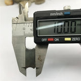 Custom Logo Stainless Steel Rectangle Bead Spacer