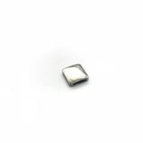 316L Stainless Steel Square Beads Custom Logo Charm Spacer for Jewelry Making