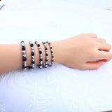 316L Stainless Steel Bead Bracelet 4MM Chain Couple Bracelets Jewelry Gift