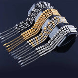 316L Stainless Steel Bead Bracelet 4MM Chain Couple Bracelets Jewelry Gift