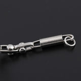 316L Stainless Steel Men's Charm Link Chain Bracelet Jewelry 2016