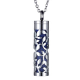316L Stainless Steel Chain Perfume Aroma Diffuser Long Necklaces