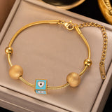 Tree of Life Zircon Bracelet Stainless Steel Charm Wrist Jewelr