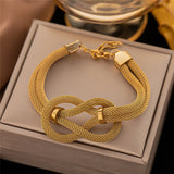316L Stainless Steel Life Tree Chain Bracelet