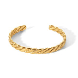Chunky Cuban Chain Bracelet 18K PVD Plated for Women