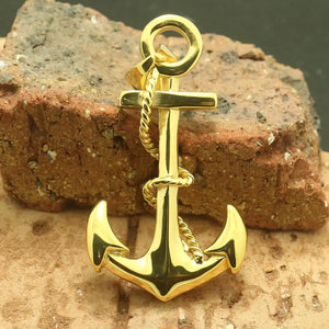 316L Stainless Steel Anchor Pendant