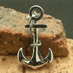 316L Stainless Steel Anchor Pendant