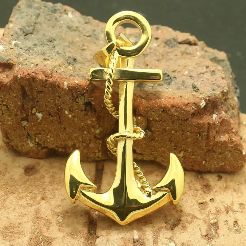316L Stainless Steel Anchor Pendant