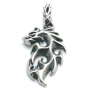 316L Stainless Steel Dragon Pendant