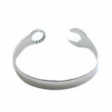 316L Stainless Steel Polishing Spanner Bangle Bracelet