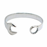 316L Stainless Steel Polishing Spanner Bangle Bracelet