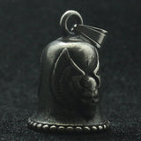 316L Stainless Steel Punk Eagle Wing Skull Pendant