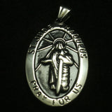 St Jude Thaddeus Pendant in 316L Stainless Steel