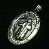 St Jude Thaddeus Pendant in 316L Stainless Steel