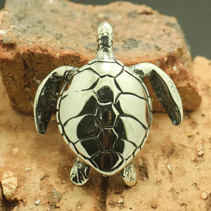 316L Stainless Steel Turtles Pendant Necklace