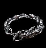 316L Stainless Steel Dragon Bracelet Band Party Style Animal Bracelet