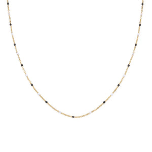 316L Stainless Steel Drip Gradient Chain Necklace For Women