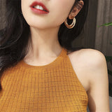 316L Stainless Steel Pearl Hoop Earrings