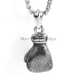316L Stainless Steel Glove Pendant Necklace Men's Boxing Glove Jewelry