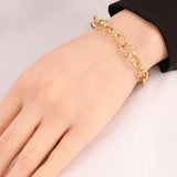 316L Stainless Steel Knot Pandent Necklaces For Women Thick Chain Choker