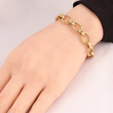 316L Stainless Steel Knot Pandent Necklaces For Women Thick Chain Choker