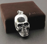 316L Stainless Steel Huge Skull Men's Biker Punk Pendant Charm