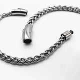 316L Stainless Steel Keel Chain Bracelet High Strong Solid Kpop Je