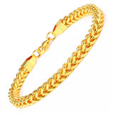 316L Stainless Steel Keel Chain Bracelet 6mm