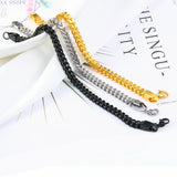 316L Stainless Steel Keel Chain Bracelet 6mm