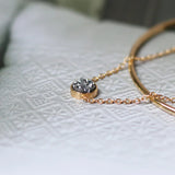 316L Stainless Steel Zircon Double Layer Bracelet For Women Gift