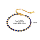 316L Stainless Steel Lapis Lazuli Bracelet For Women