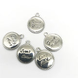 316L Stainless Steel Loving Family Member Pendants Dangle Charms