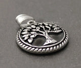 Stainless Steel Tree Of Life Pendant Charm Jewelry