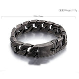 316L Stainless Steel Men Bracelet Retro Male Accessory Jewelry Gift