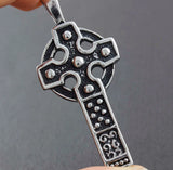Vintage Cross Pendant 316L Stainless Steel Men Charm