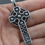 Vintage Cross Pendant 316L Stainless Steel Men Charm