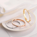 316L Stainless Steel Zircon Pearl Women's Bracelet Cuff