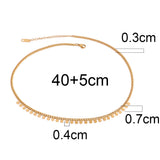 316L Stainless Steel Necklace For Women Heart Star Tassel Choker Necklaces