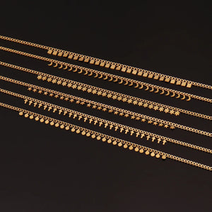 316L Stainless Steel Round Pendant Necklace For Women