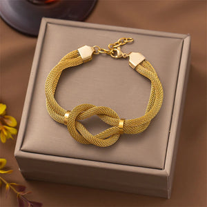 316L Women's Charm Chain Bracelets Modern Styles Party Accessories