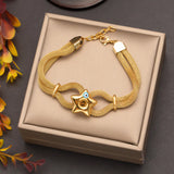 316L Women's Charm Chain Bracelets Modern Styles Party Accessories