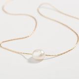 2 Layer Pearl Charms Choker Necklace for Women