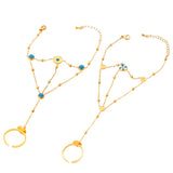 316L SS Charm Bracelets & Ring Combo for Women