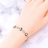 316L Stainless Steel Seashell Charm Chain Bracelets for Women