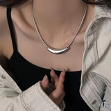 316L Stainless Steel Charm Choker Necklaces for Women