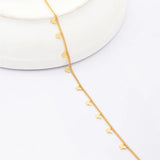 316L SS Butterflies Charm Chain Anklet For Women